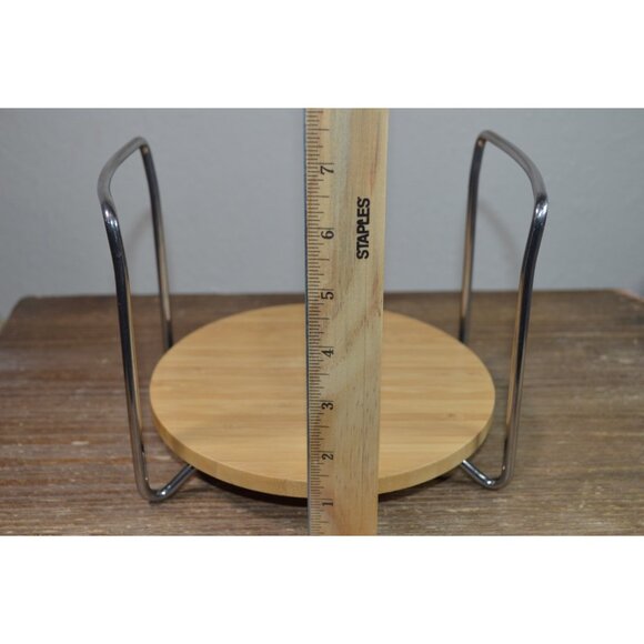 IKEA Variera Plate Holder Dish Organiser Bamboo Drawer Shelf 21-31cm Organizer - Picture 3 of 10